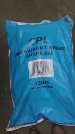 12kg Bag BBQ Charcoal ~ Restaurant Quality Image